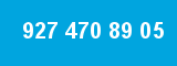 927 470 89 05 927 470 89 05
